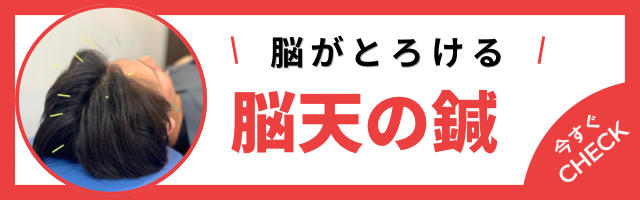 脳天の鍼