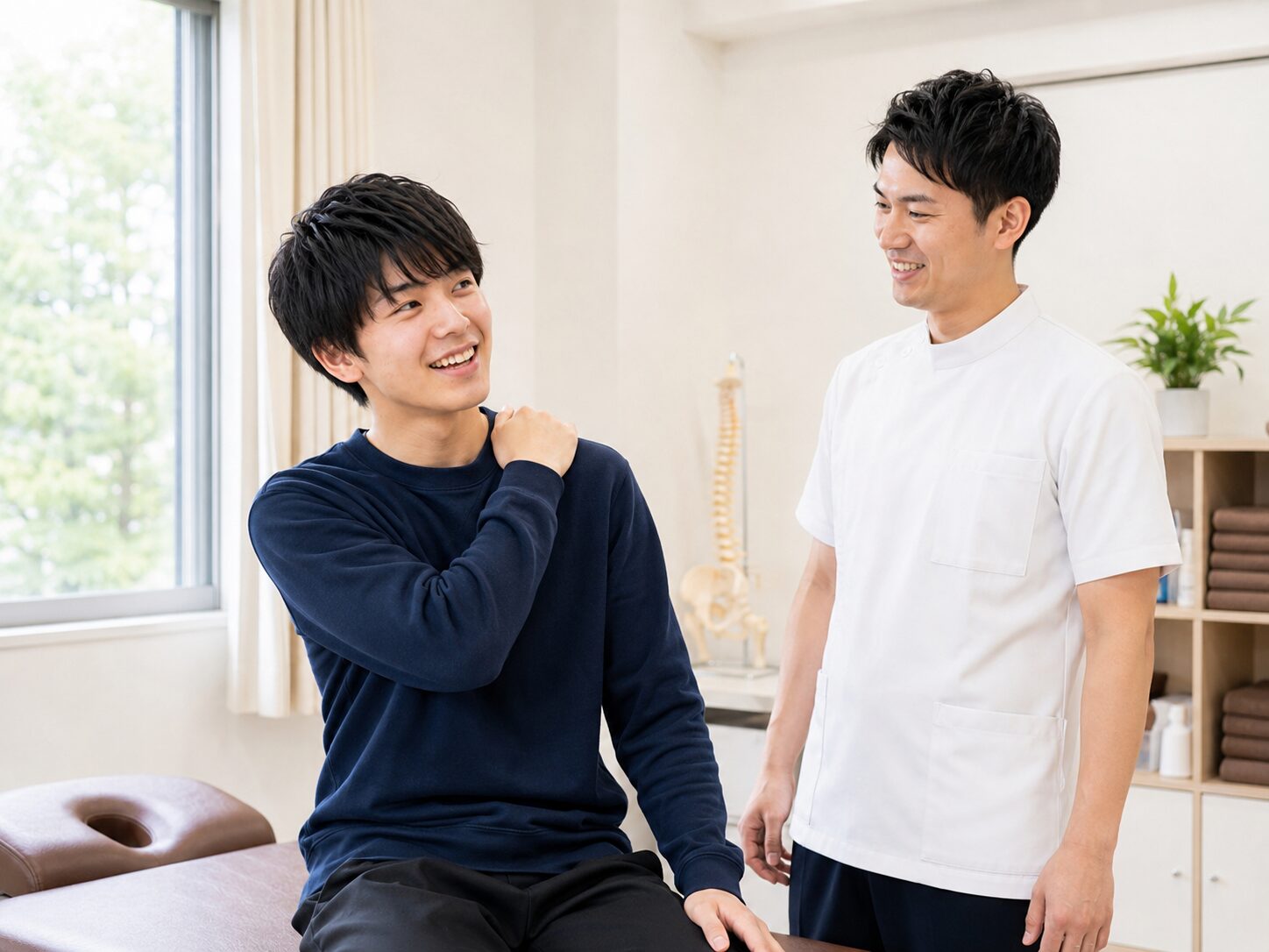 1回目の施術後の様子