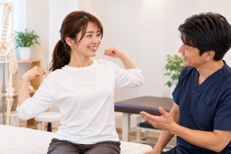 【首肩こり改善ストーリー】仕事中につらかった肩甲骨まわりの痛みが、5回で気にならなくなった改善実例